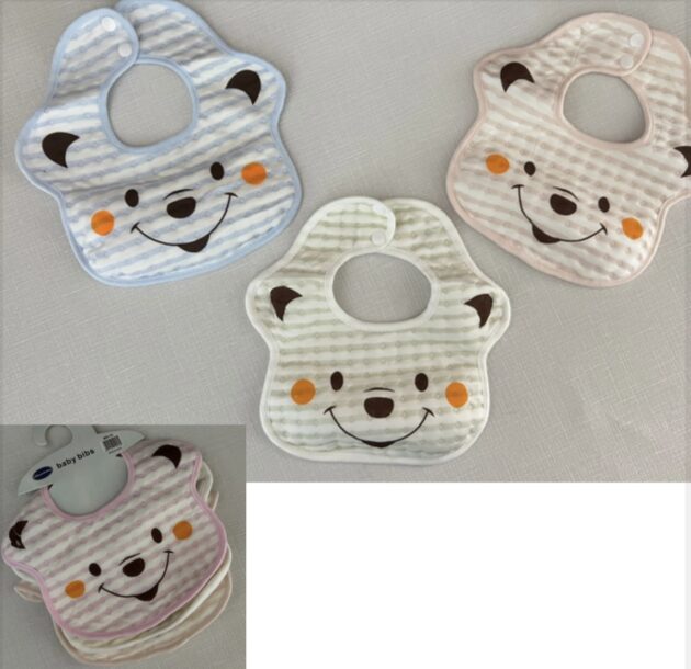 SET BABERO X 3 BABY BIBS