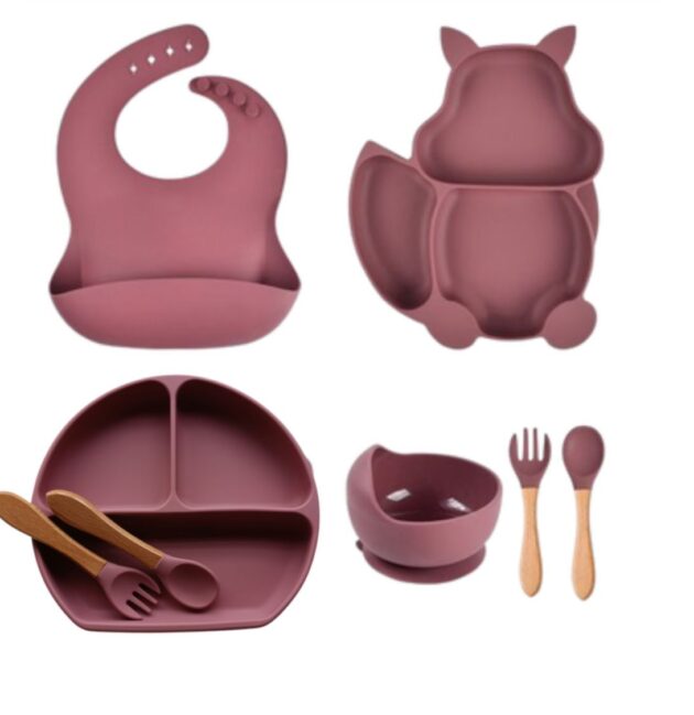 SET PLATOS DE SILICONA SET X 8 / CAFE , VINO TINTO, AZUL CLARO , GRIS OSCURO, GRIS CLARO